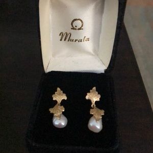 COPY - Murata pearl earrings